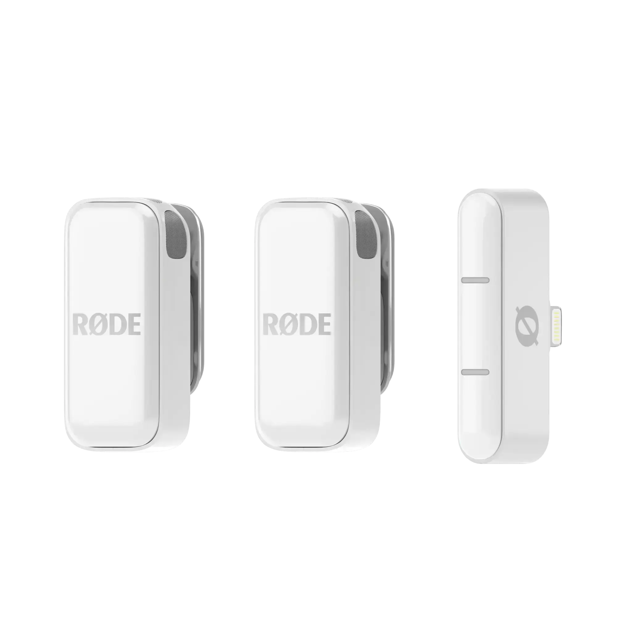 Ультракомпактная микрофонная радиосистема RODE Wireless Micro [Lightning] - White (WIMICROL-W)