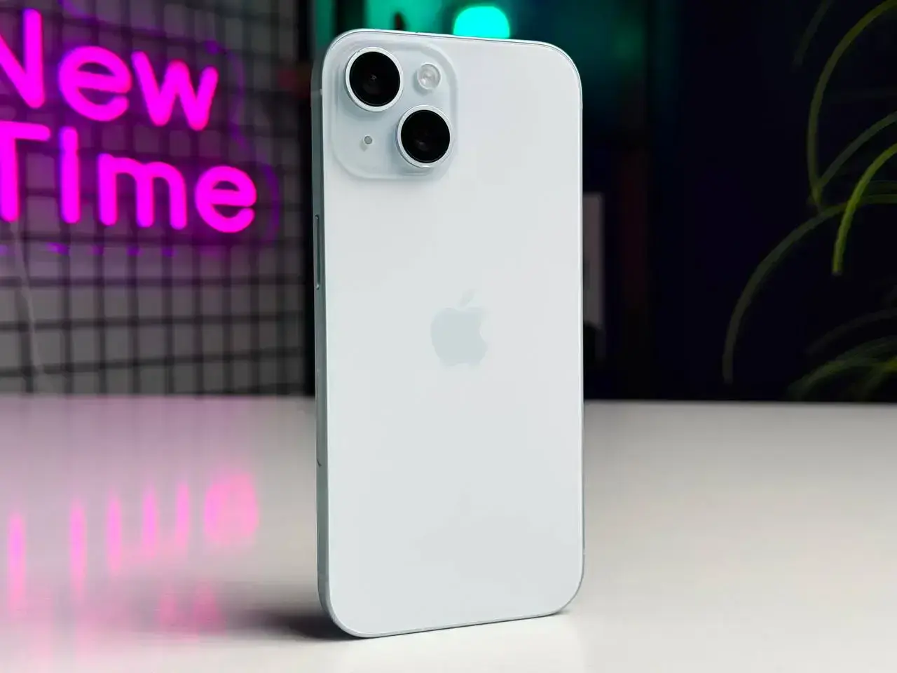 Б/У Apple iPhone 15 128GB Blue eSim (MTLY3) - Состояние: хороший | Аккумулятор: 95% | Комплектация: полный | Гарантія: 1 мес.