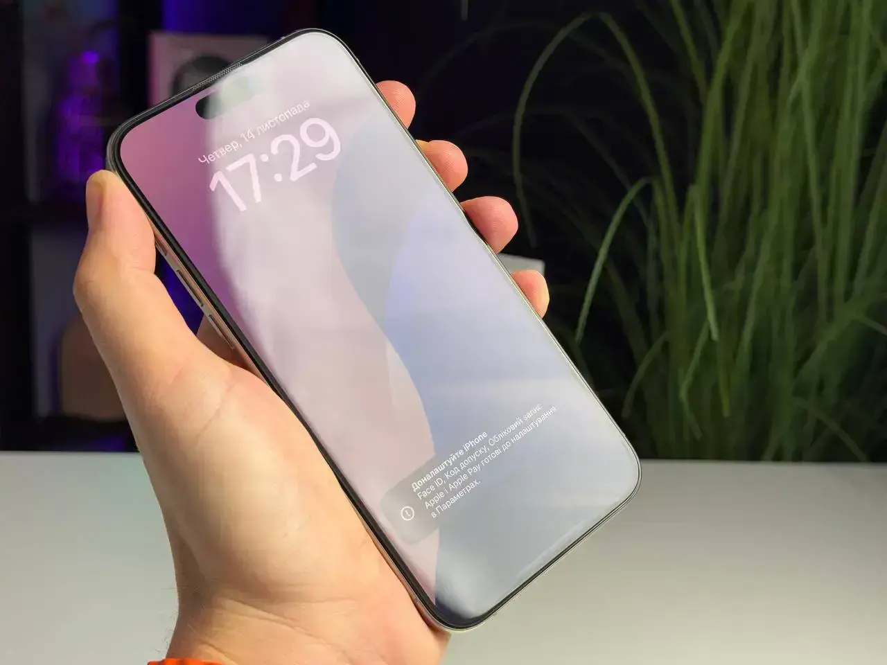 Б/У Apple iPhone 15 Pro Max 512GB Natural Titanium eSim (MU6D3) - Состояние: идеальный | Аккумулятор: 99% | Комплектация: полный | Гарантія: 1 мес.