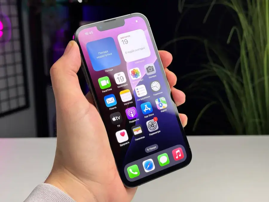 ВЖИВАНИЙ Apple iPhone 13 Pro 512GB Graphite (MLU13, MLVH3) - Стан: гарний | Акумулятор: 100% | Комплектація: без комплекту | Гарантія: 1 міс.