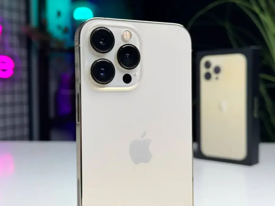 ВЖИВАНИЙ Apple iPhone 13 Pro Max 256GB Gold (MLKU3, MLLD3) - Стан: гарний | Акумулятор: 87% | Комплектація: повний | Гарантія: 1 міс.