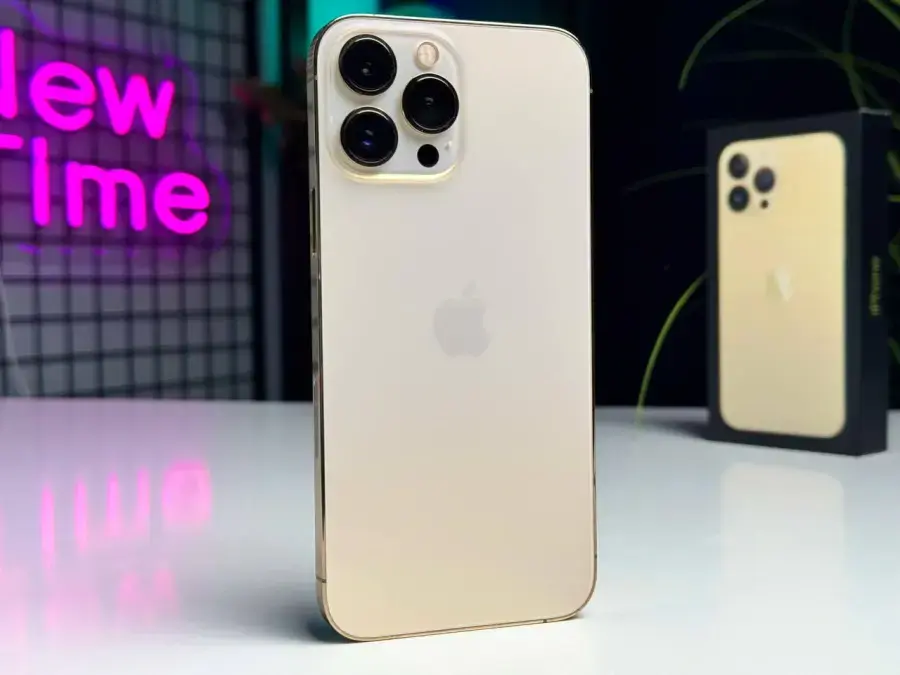 ВЖИВАНИЙ Apple iPhone 13 Pro Max 256GB Gold (MLKU3, MLLD3) - Стан: гарний | Акумулятор: 87% | Комплектація: повний | Гарантія: 1 міс.