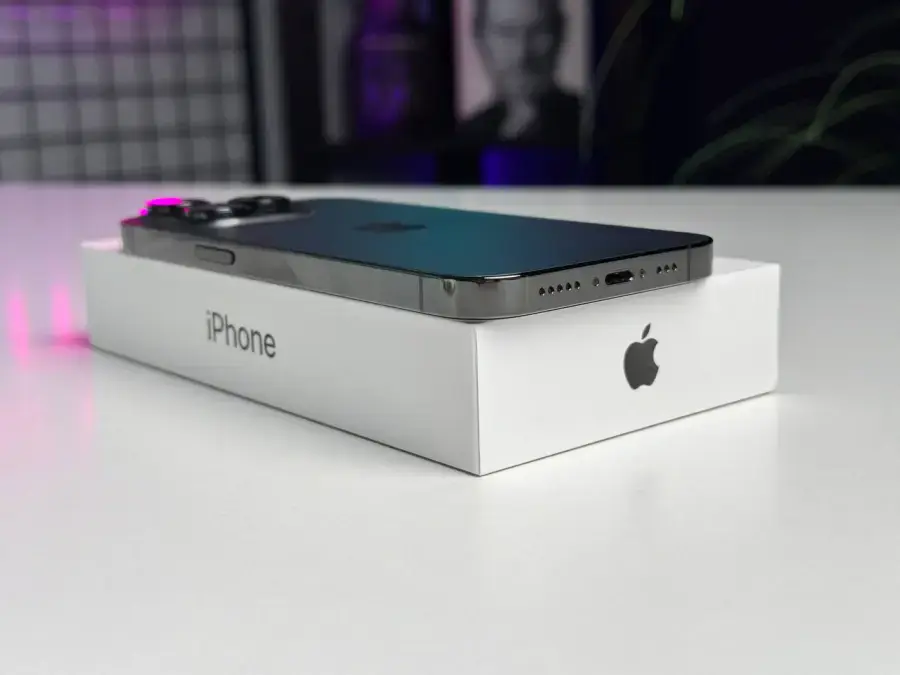 ВЖИВАНИЙ Apple iPhone 14 Pro 128GB Space Black (MPXV3) - Стан: ідеальний | Акумулятор: 87% | Комплектація: повний | Гарантія: 1 міс.