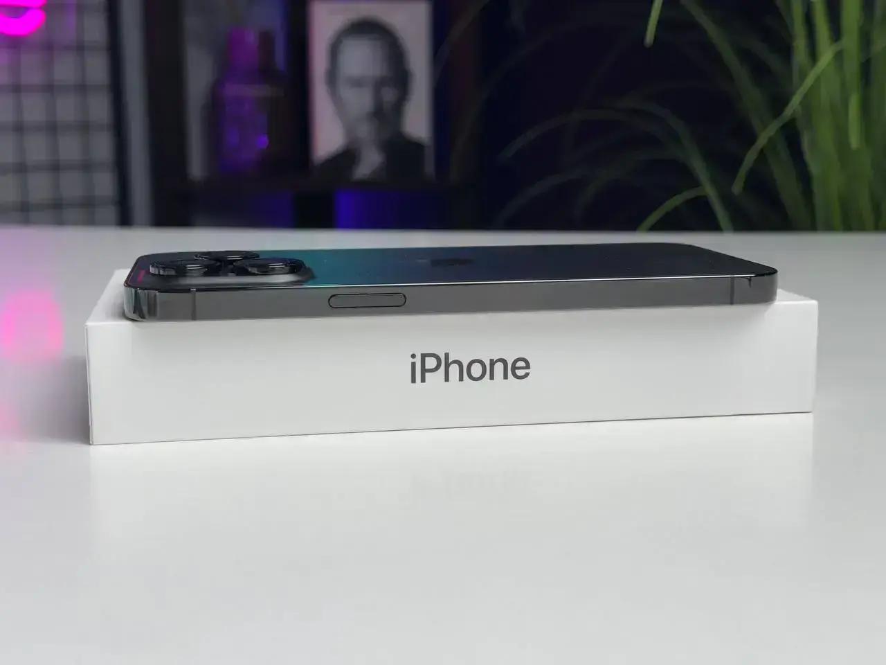 Б/У Apple iPhone 14 Pro Max 256GB Space Black (MQ9U3) - Состояние: хороший | Аккумулятор: 100% | Комплектация: полный | Гарантія: 1 мес.