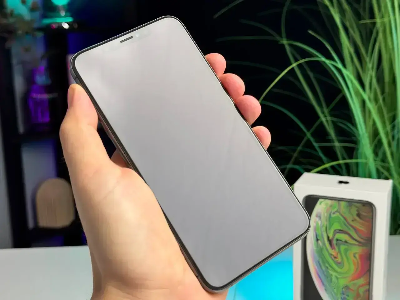 Б/У Apple iPhone XS Max 256GB Space Gray (MT682) - Состояние: хороший | Аккумулятор: 100% | Комплектация: коробка | Гарантія: 1 мес.