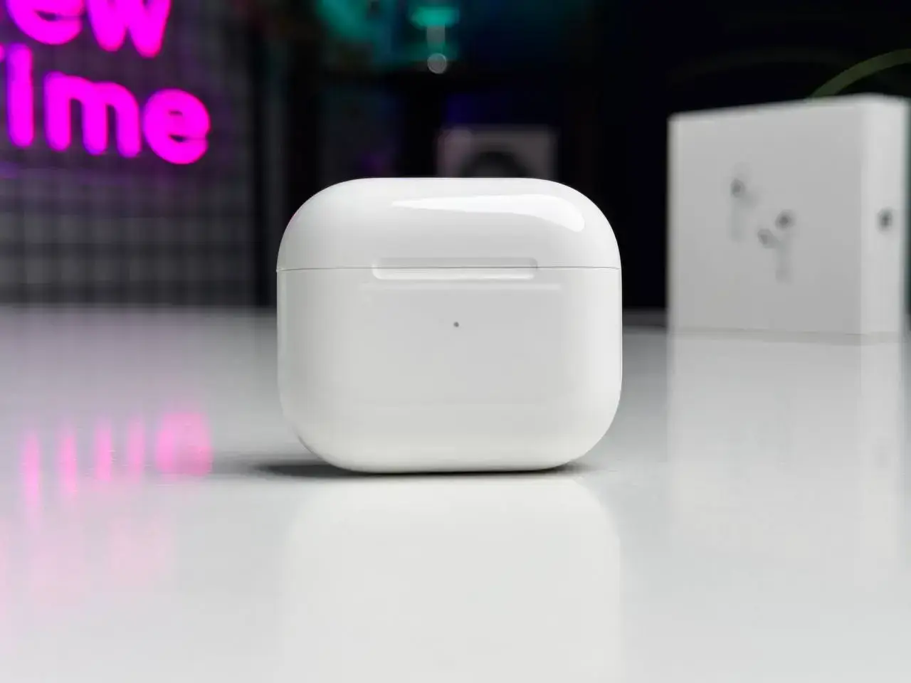 OPEN BOX Наушники Apple AirPods 3 with Lightning Charging Case (MPNY3) - Состояние: хороший | Аккумулятор: 100% | Комплектация: полный | Гарантія: 1 мес.