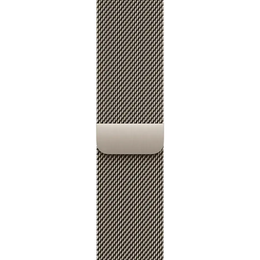 Apple Watch Series 10 GPS 42mm Silver Aluminum Case with Natural Milanese Loop (MWWW3+MXMM3)