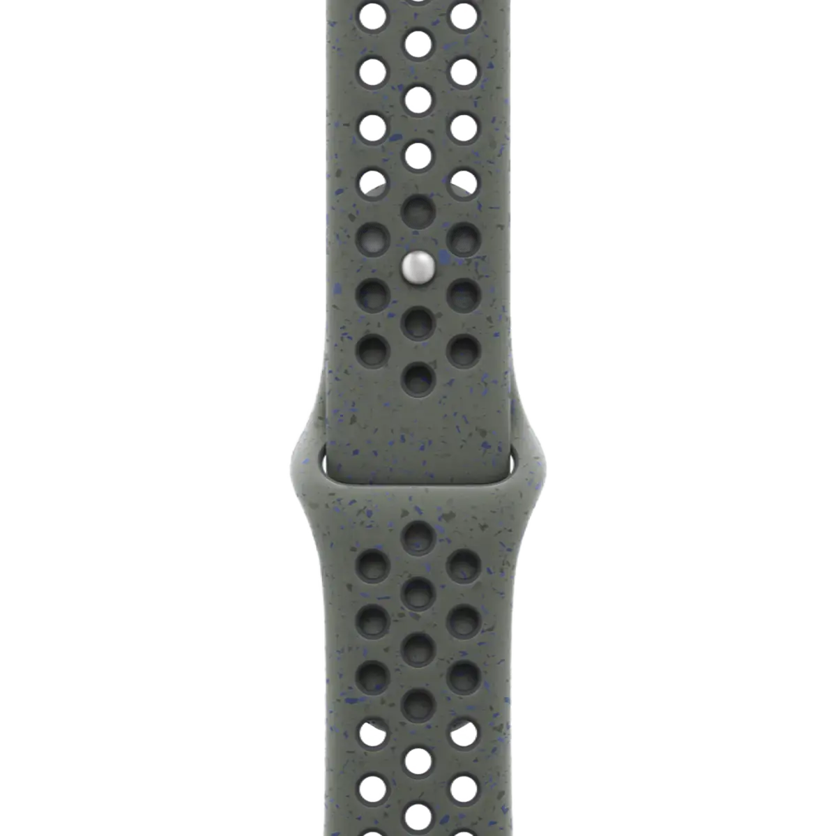 Apple Watch Series 10 GPS 46mm Silver Aluminum Case with Cargo Khaki Nike Sport Band - M/L (MWX03+MYLE3)