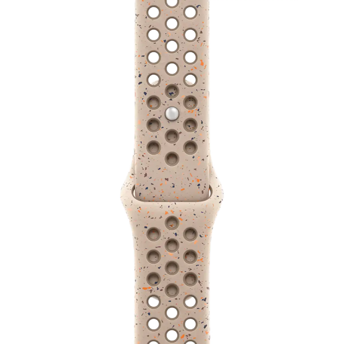 Apple Watch Series 10 GPS 46mm Silver Aluminum Case with Desert Stone Nike Sport Band - M/L (MWX03+MYL93)