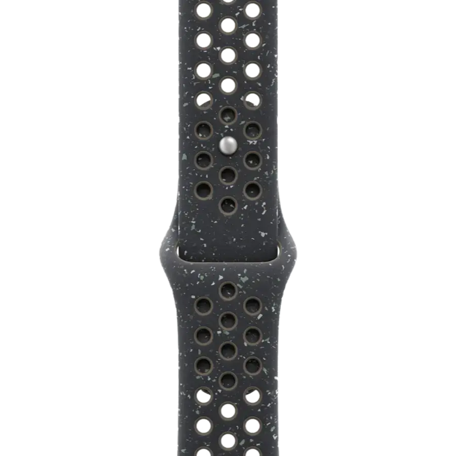 Apple Watch Series 10 GPS 46mm Silver Aluminum Case with Midnight Sky Nike Sport Band - M/L (MWX03+MYL73)