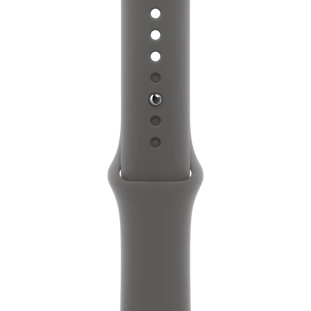 Apple Watch Series 10 GPS 46mm Silver Aluminum Case with Stone Gray Sport Band - M/L (MWX03+MXLY3)