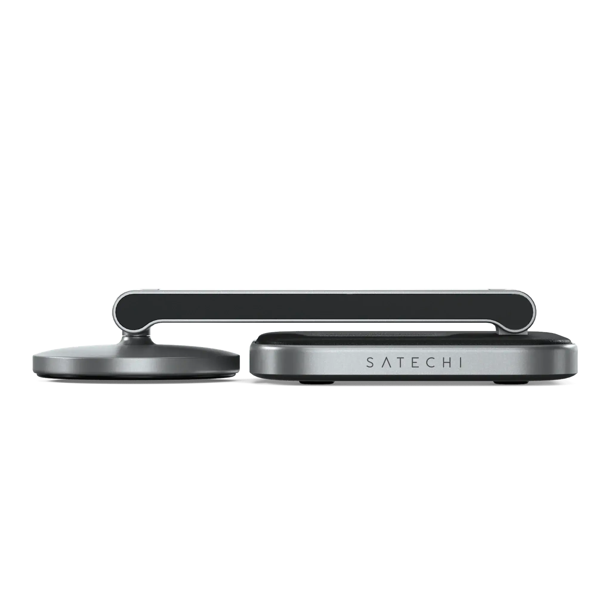 Беспроводное зарядное устройство Satechi 2-in-1 Foldable Qi2 Wireless Charging Stand (ST-Q21FM)