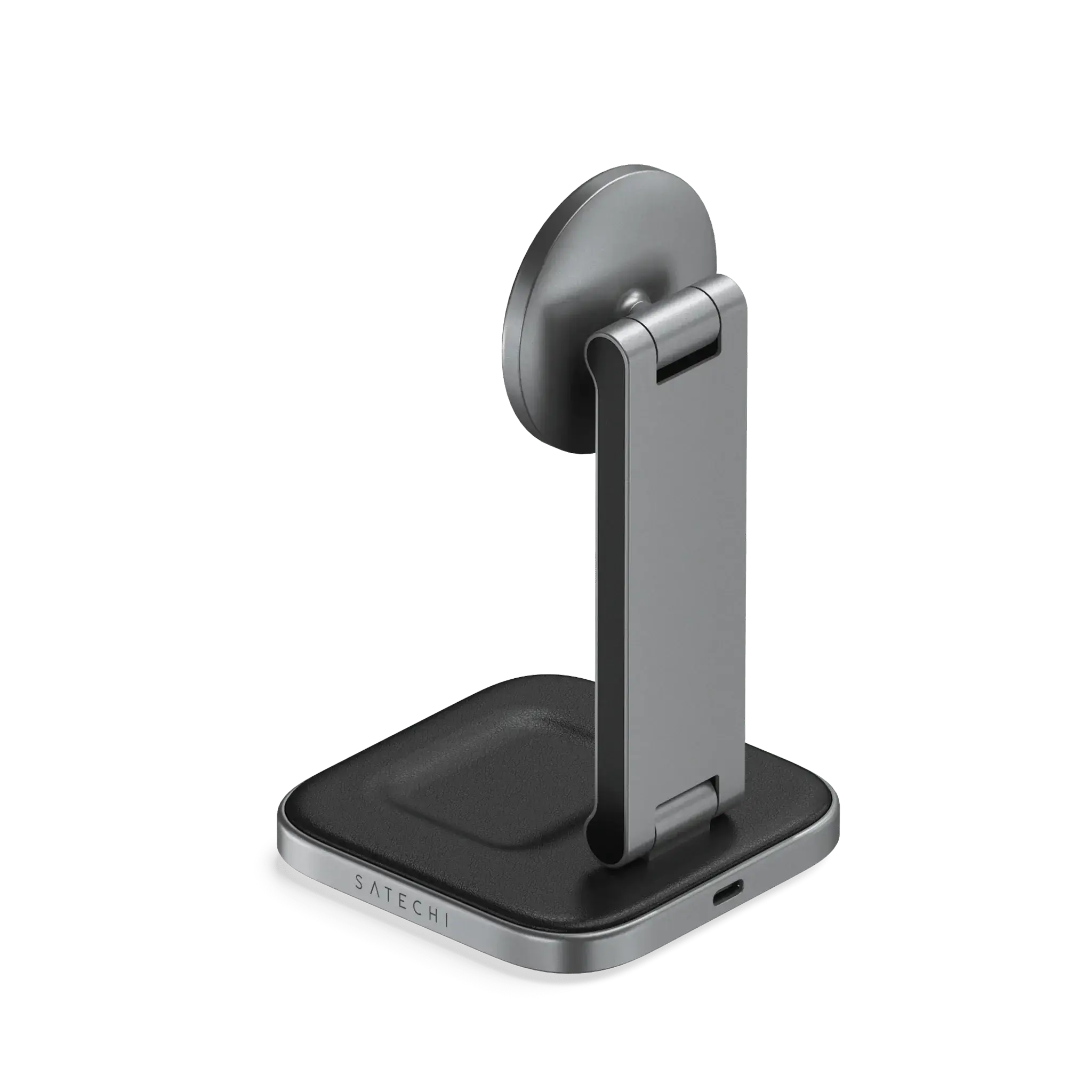 Беспроводное зарядное устройство Satechi 2-in-1 Foldable Qi2 Wireless Charging Stand (ST-Q21FM)