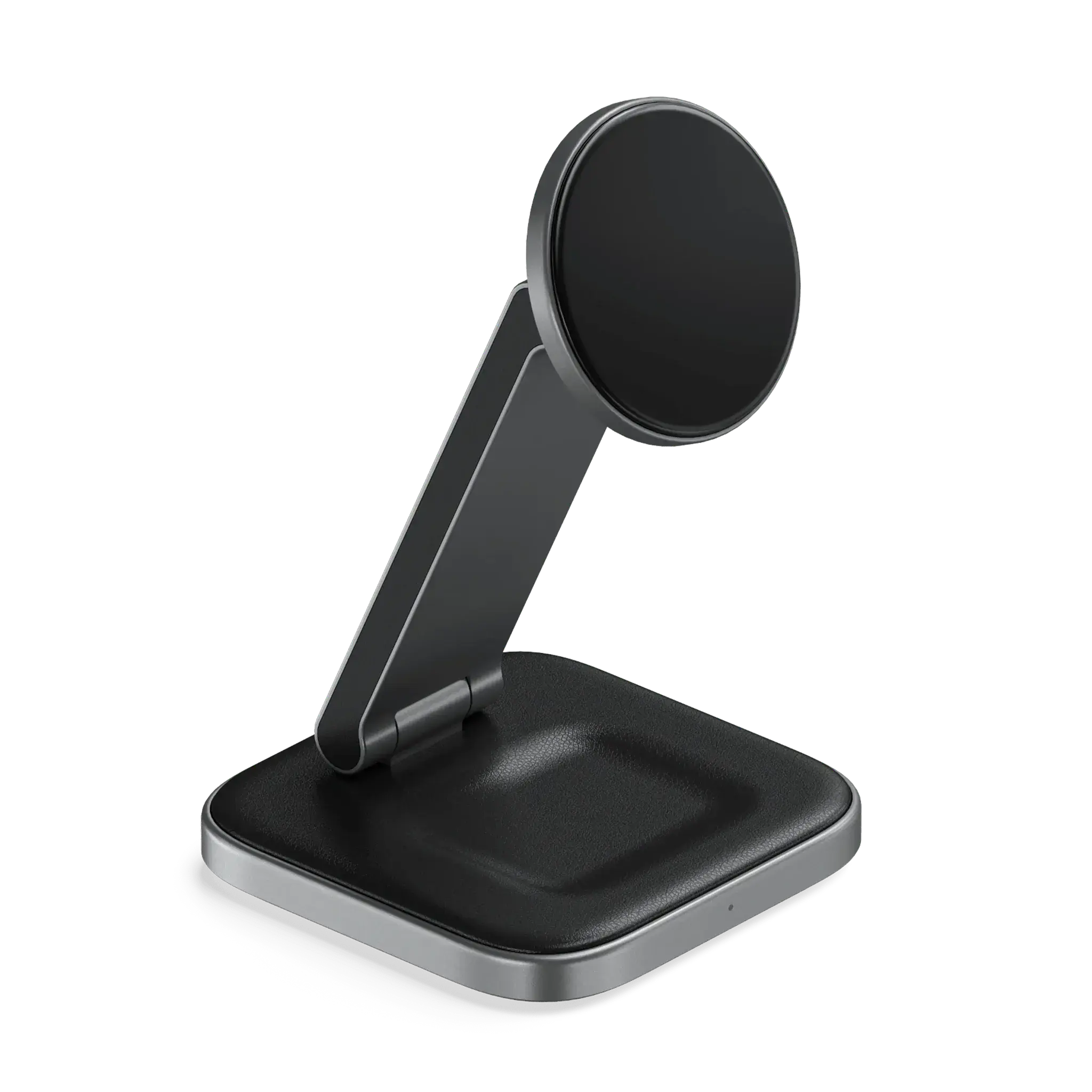 Беспроводное зарядное устройство Satechi 2-in-1 Foldable Qi2 Wireless Charging Stand (ST-Q21FM)