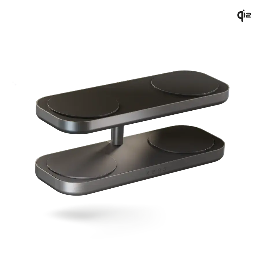 Бездротовий зарядний пристрій 4-в-1 Zens Quattro Pro 4 - Black (ZEQC01B/00)