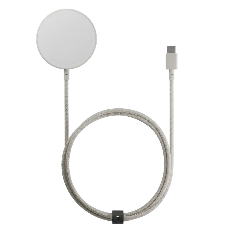 Бездротовий зарядний пристрій Native Union SnapStand Qi2 - Sandstone (SNST-QI2-SAN)