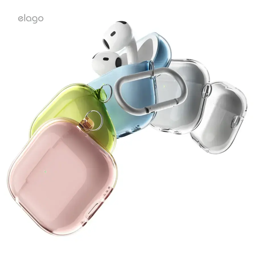 Чехол Elago Clear Hang for Airpods 4rd Gen - Transparent (EAP4CL-HANG-TR)
