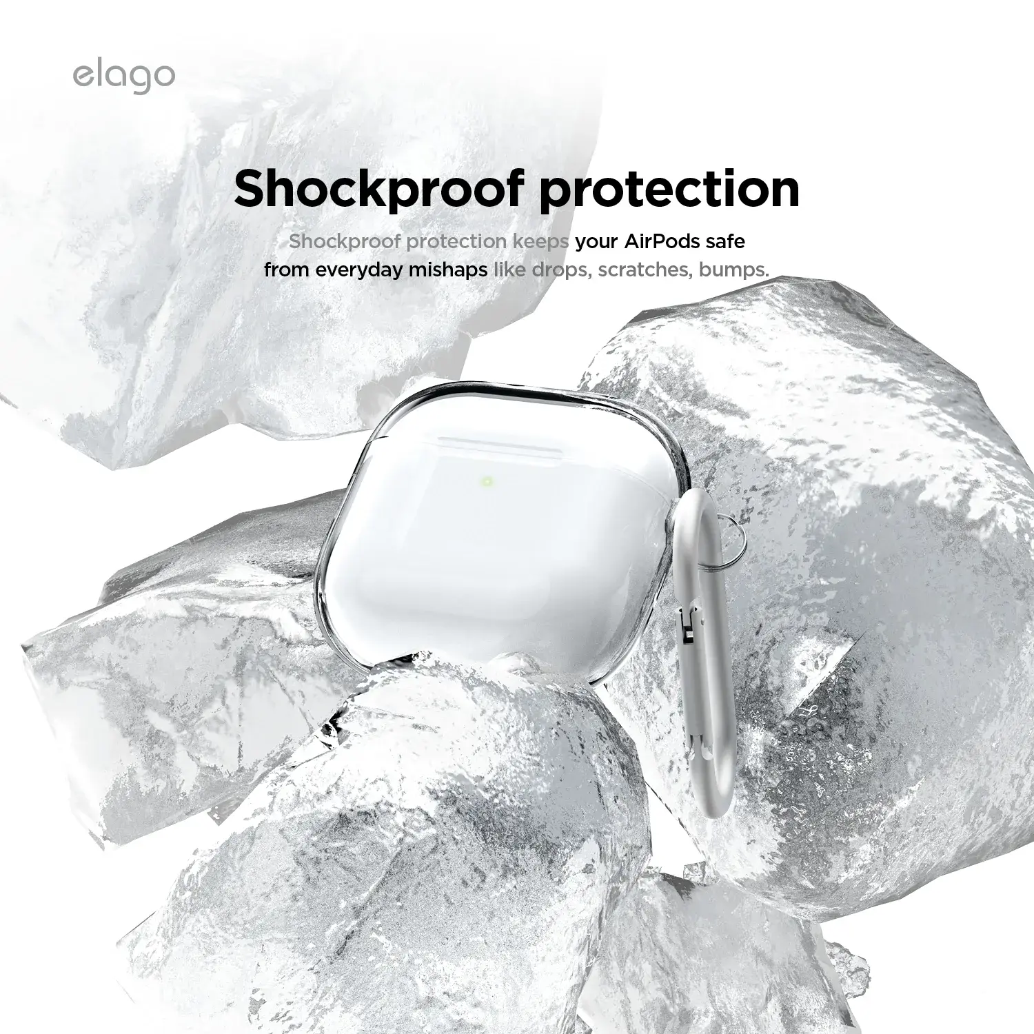 Чохол Elago Clear Hang for Airpods 4rd Gen - Transparent (EAP4CL-HANG-TR)