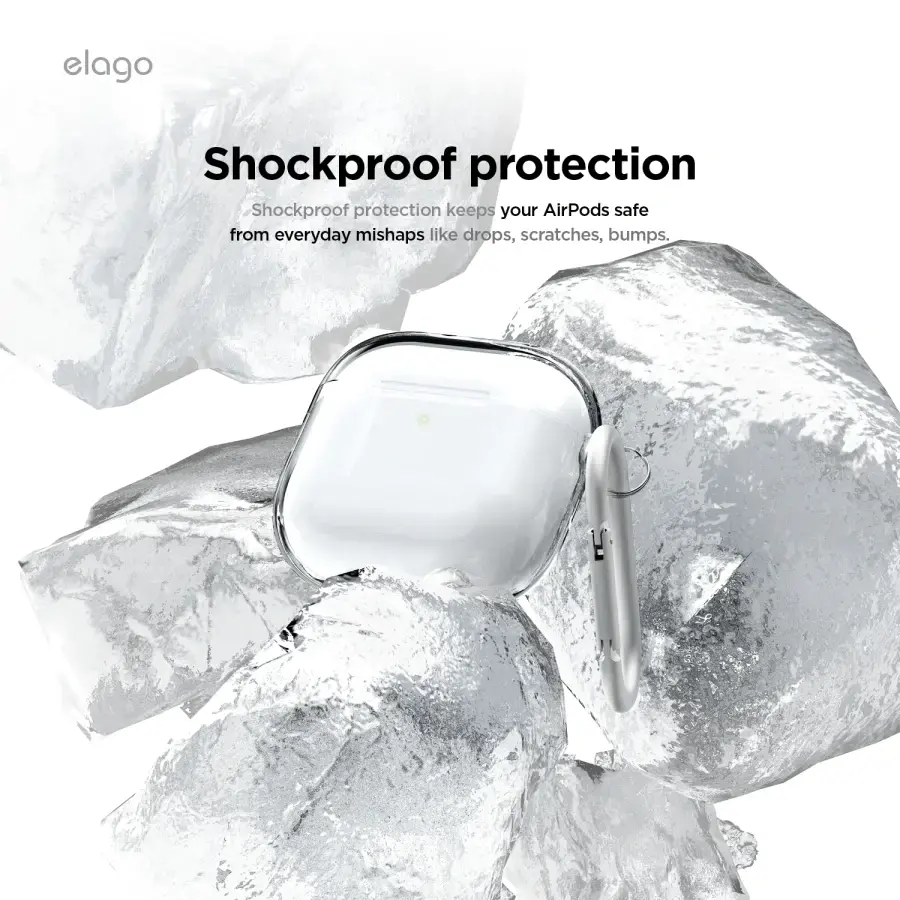 Чехол Elago Clear Hang for Airpods 4rd Gen - Transparent (EAP4CL-HANG-TR)