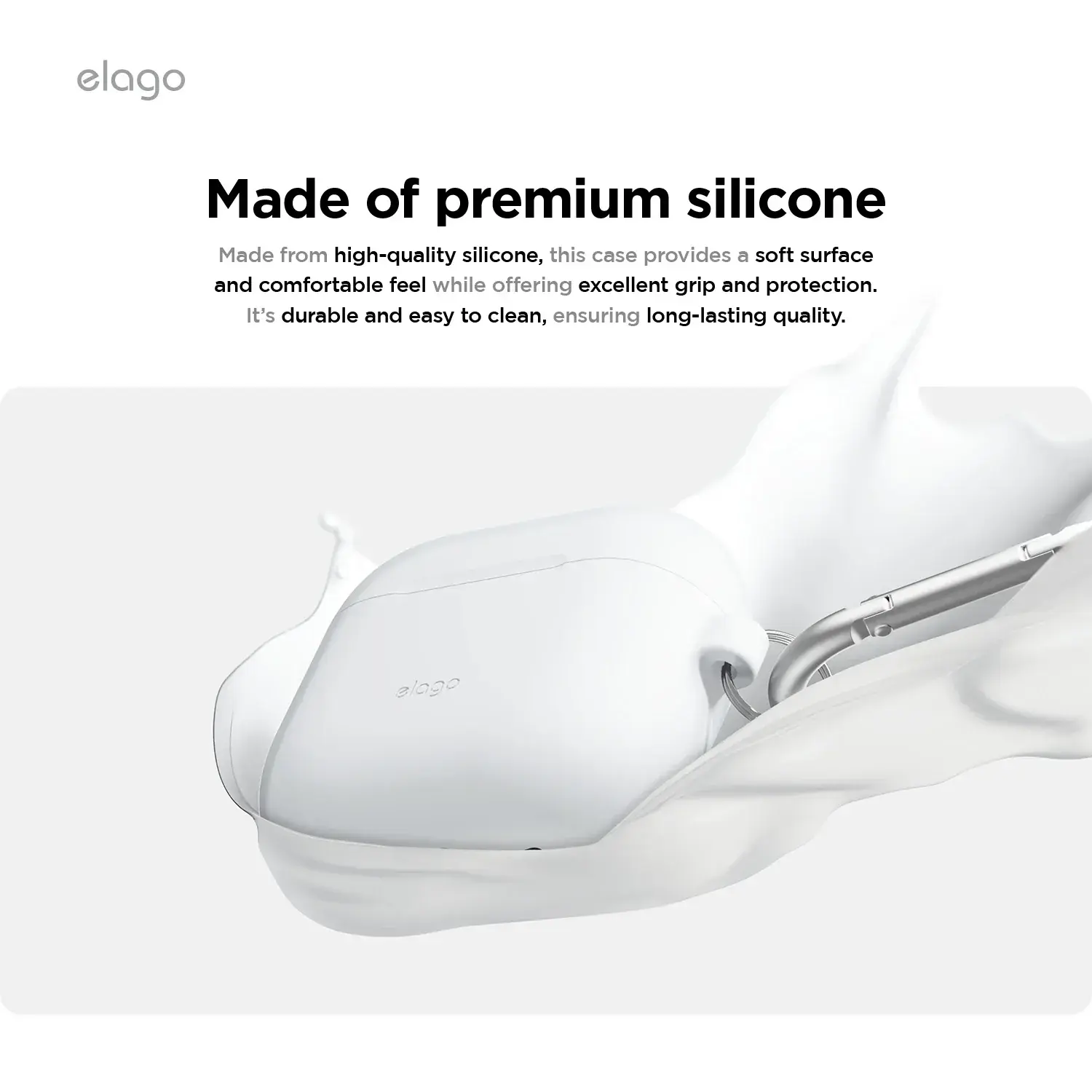 Чехол Elago Silicone Hang for Airpods 4rd Gen - Jean Indigo (EAP4SC-HANG-JIN)