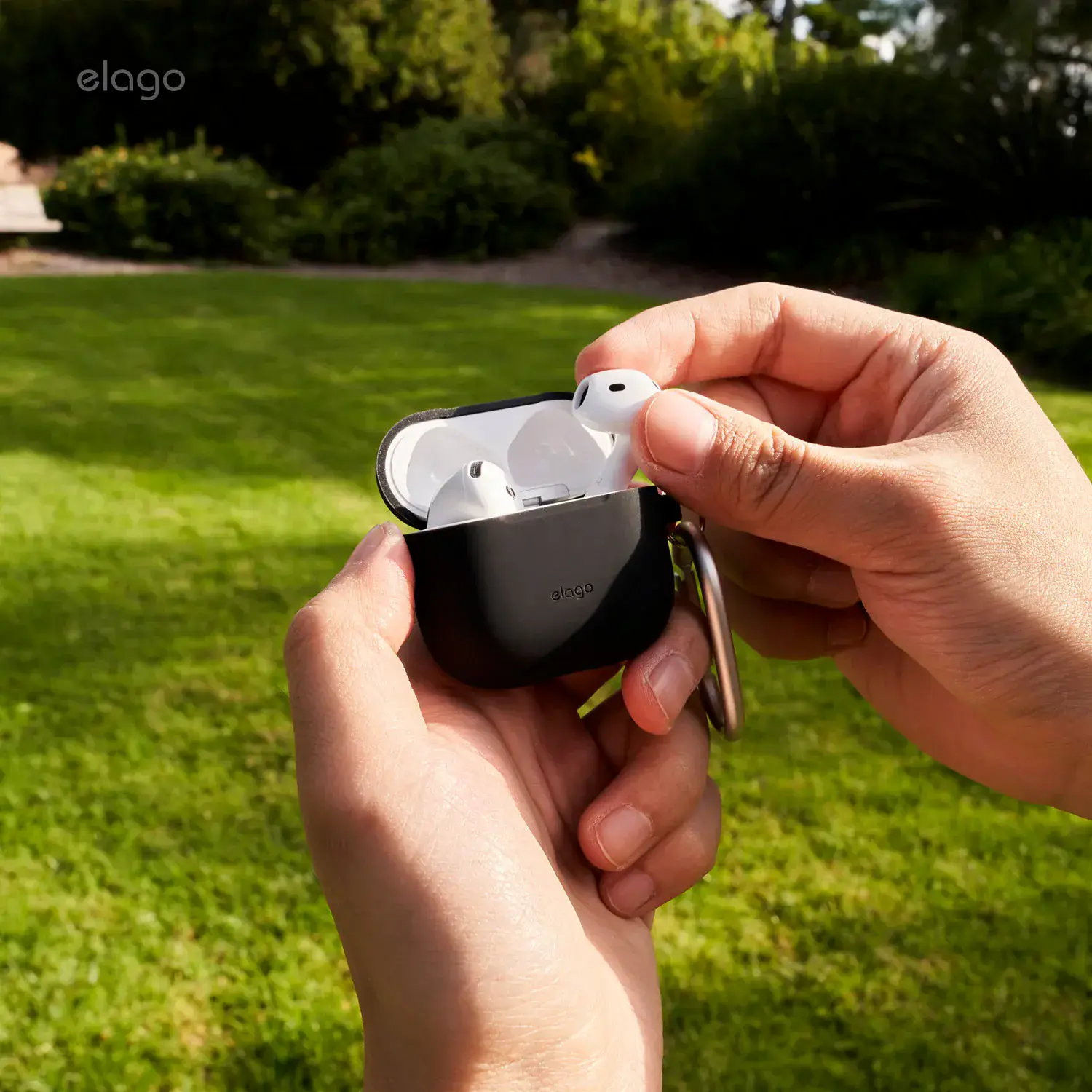 Чехол Elago Silicone Hang for Airpods 4rd Gen - Jean Indigo (EAP4SC-HANG-JIN)