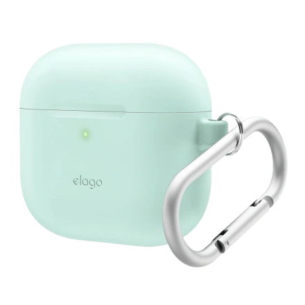 Чохол Elago Silicone Hang for Airpods 4rd Gen - Mint (EAP4SC-HANG-MT)