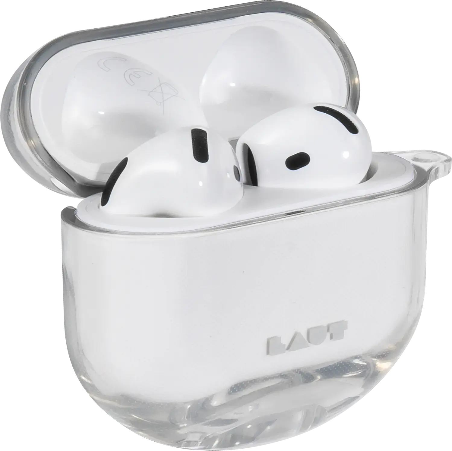 Чехол LAUT AERO PROTECT для AirPods 4 - Transparent (L_AP5_AP_UC)