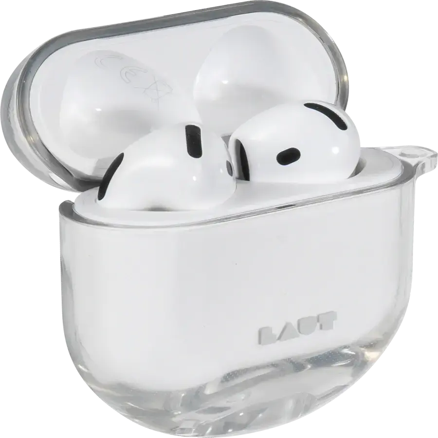 Чехол LAUT AERO PROTECT для AirPods 4 - Transparent (L_AP5_AP_UC)
