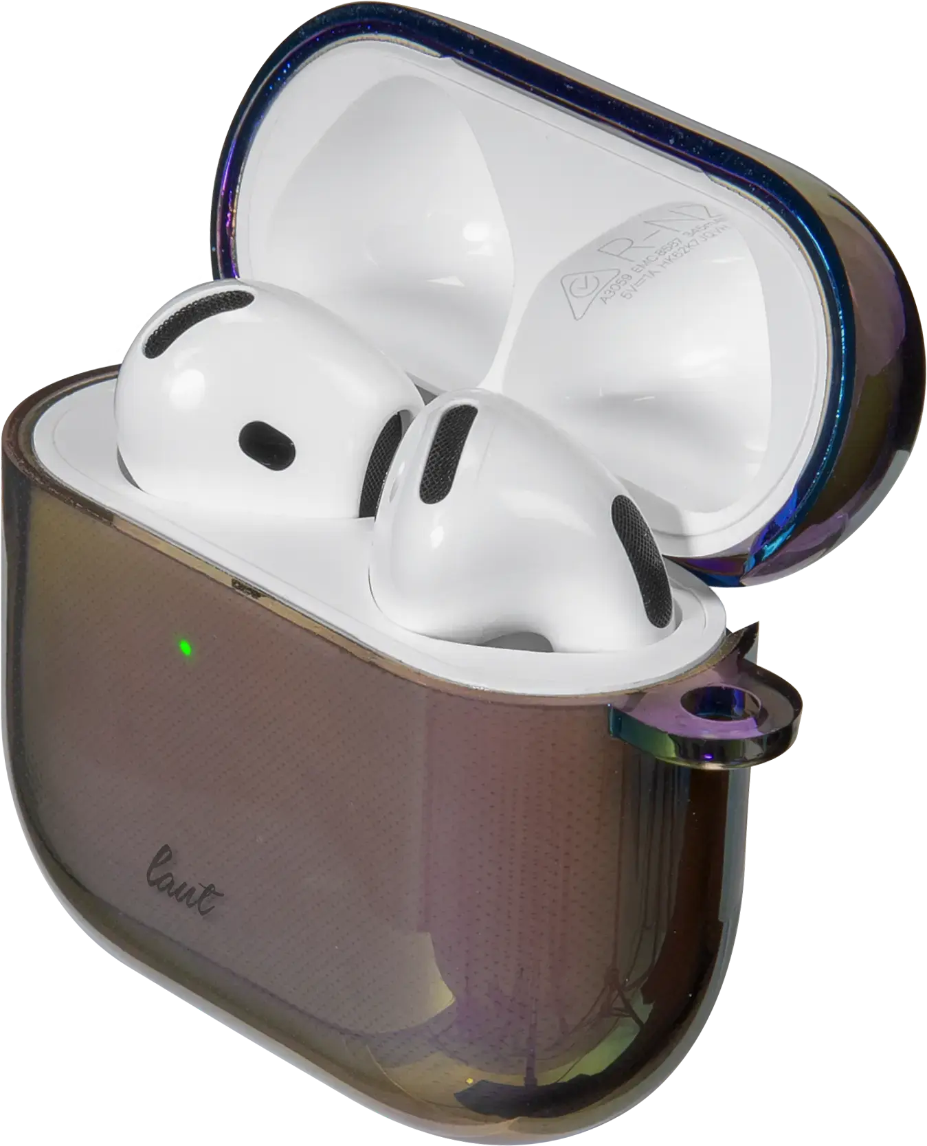 Чехол LAUT HOLO для AirPods 4 - Black (L_AP5_HO_BK)