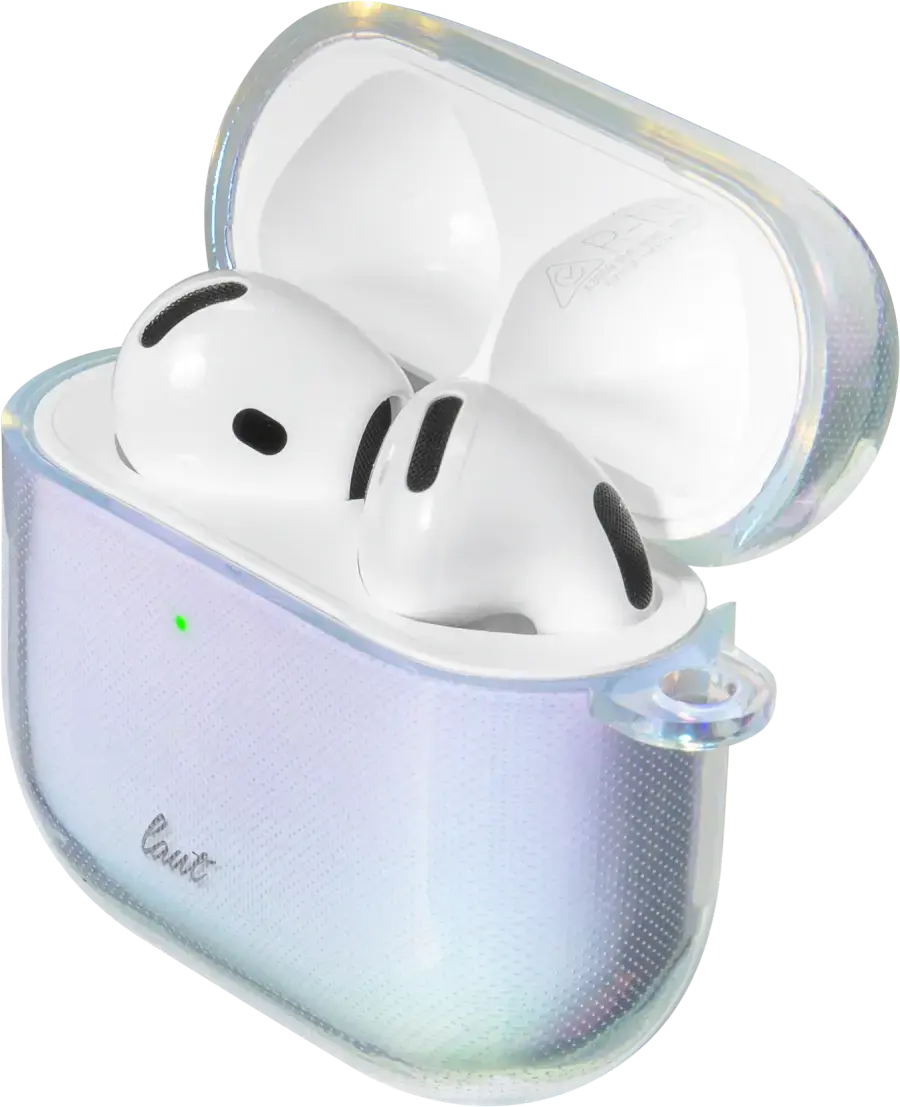 Чехол LAUT HOLO для AirPods 4 - Pearl (L_AP5_HO_W)
