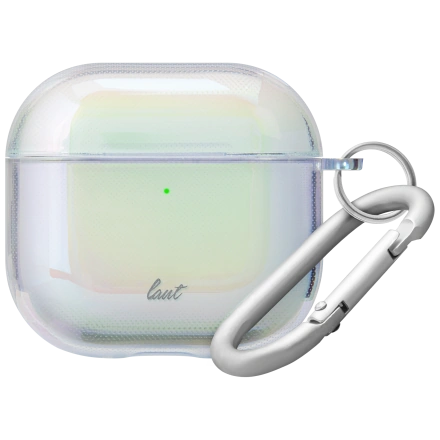 Чохол LAUT HOLO для AirPods 4 - Pearl (L_AP5_HO_W)