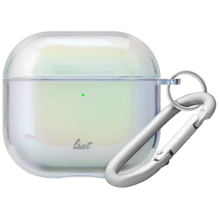 Чехол LAUT HOLO для AirPods 4 - Pearl (L_AP5_HO_W)