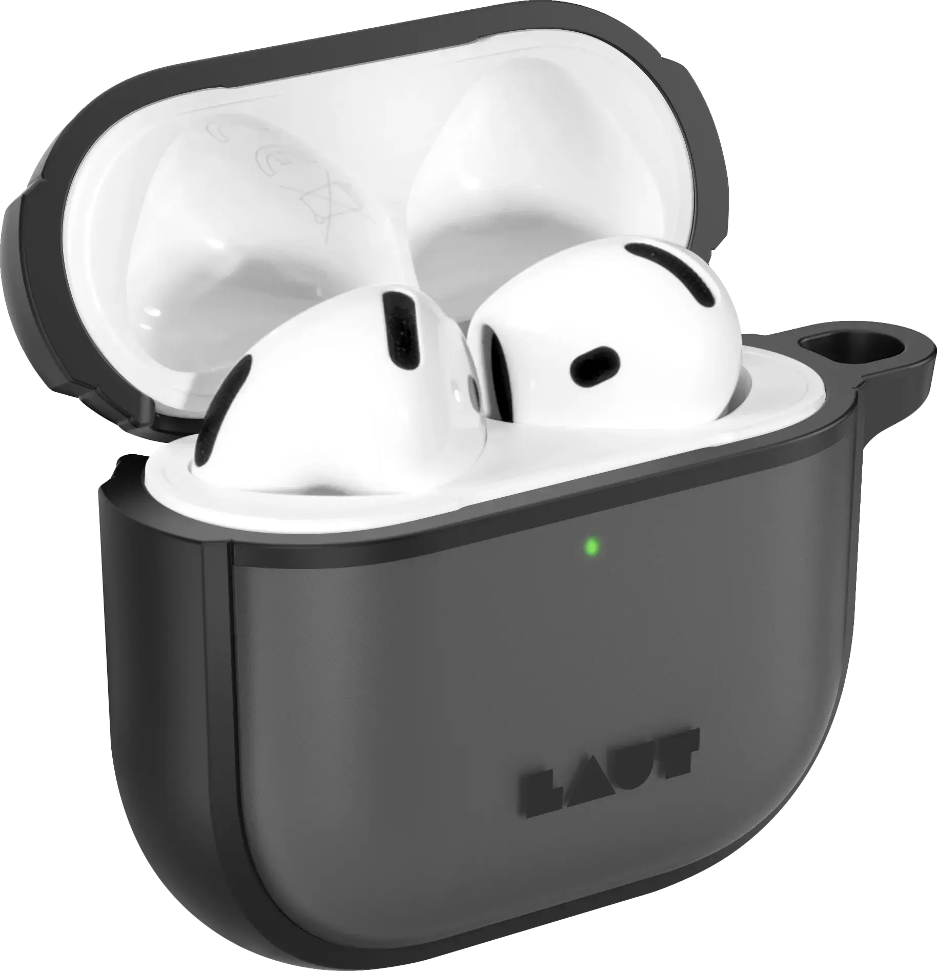 Чохол LAUT HUEX PROTECT для AirPods 4 - Black (L_AP5_HPT_BK)