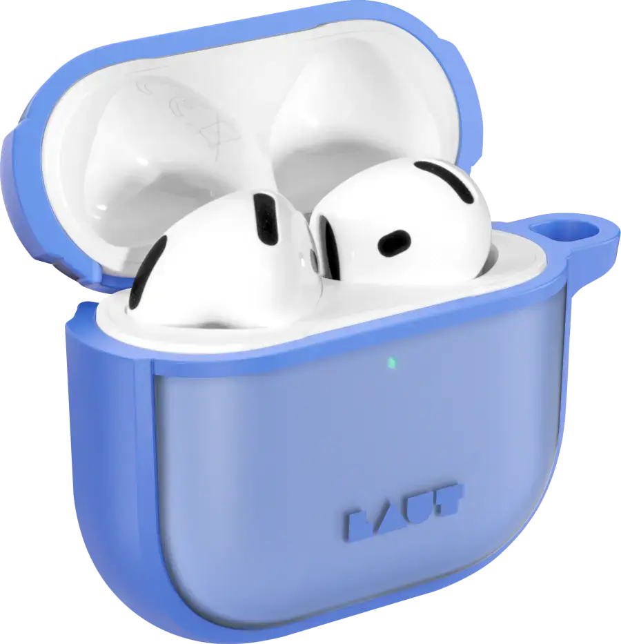 Чехол LAUT HUEX PROTECT для AirPods 4 - Blue (L_AP5_HPT_BL)