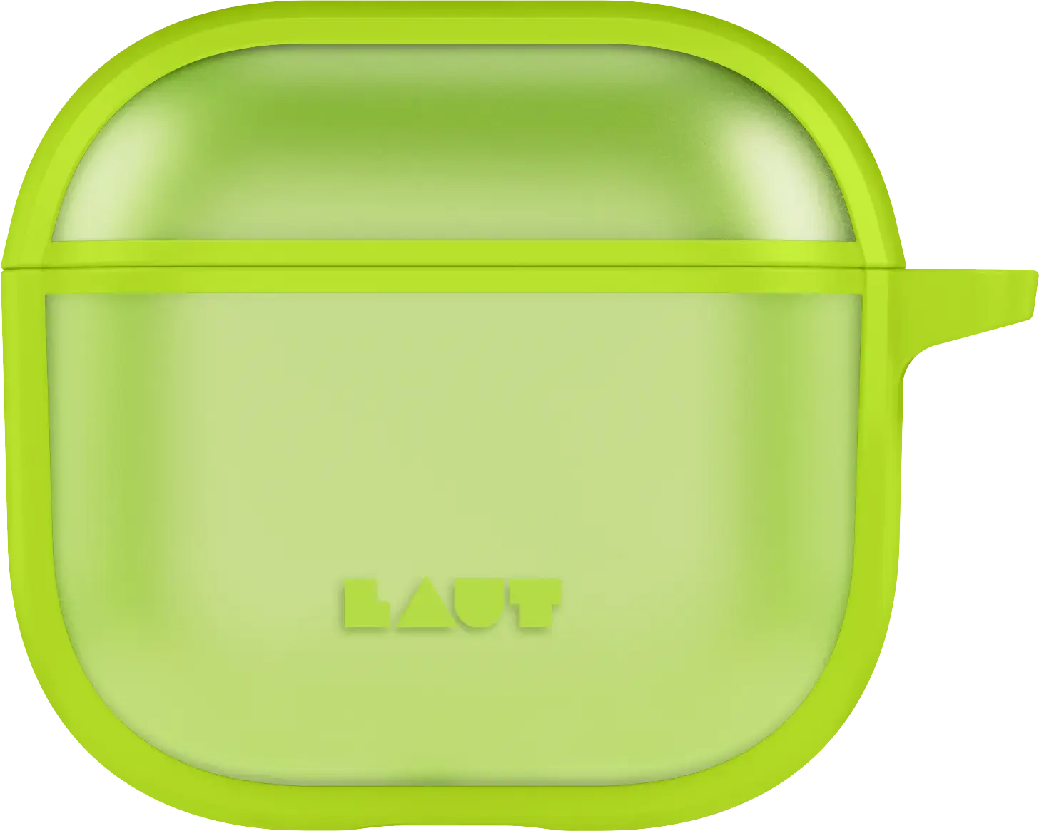 Чехол LAUT HUEX PROTECT для AirPods 4 - Neon Green (L_AP5_HPT_GN)