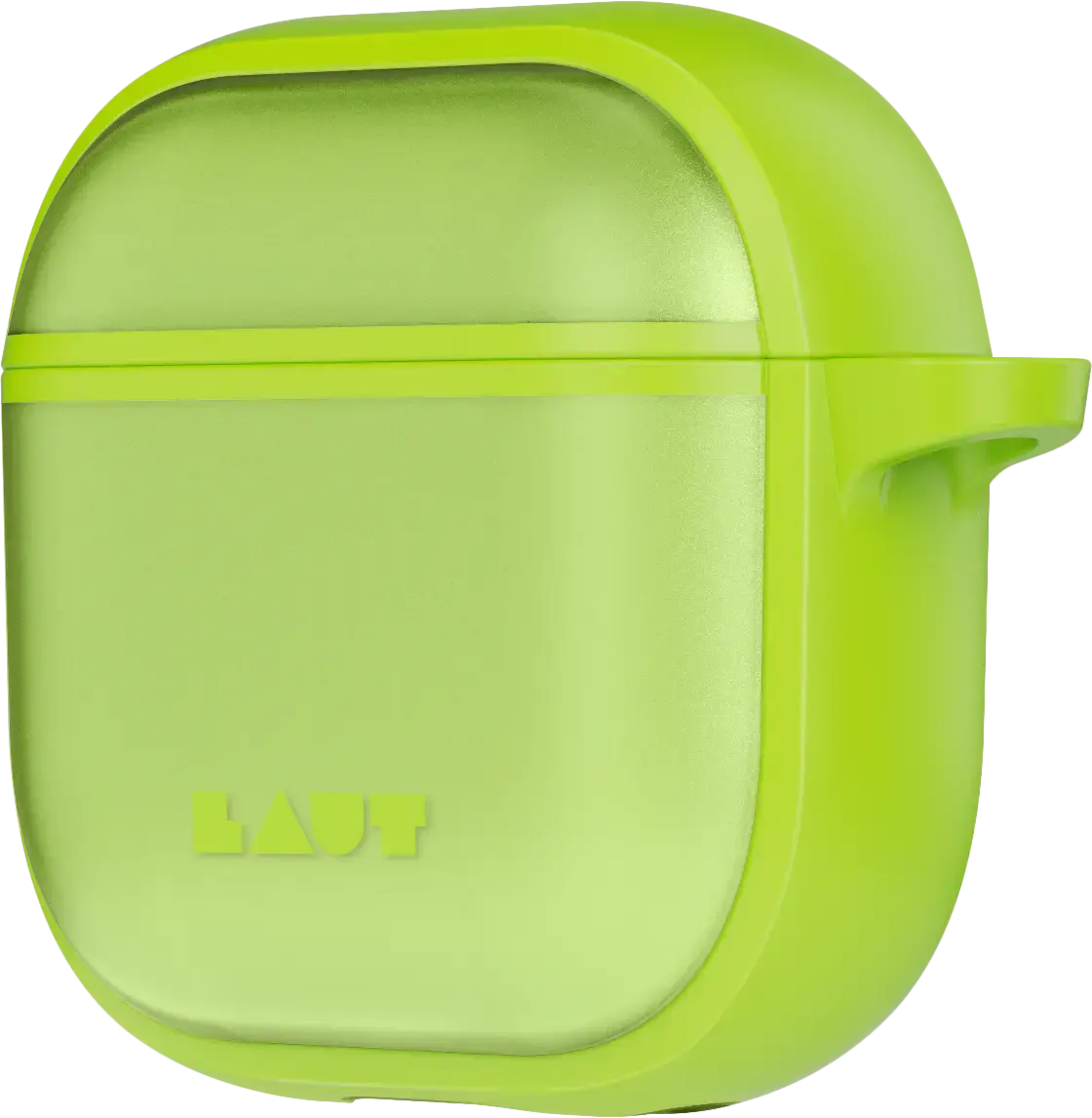 Чехол LAUT HUEX PROTECT для AirPods 4 - Neon Green (L_AP5_HPT_GN)