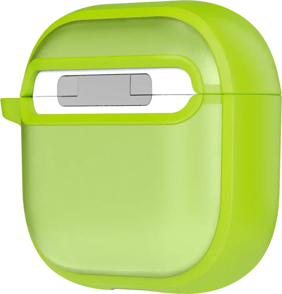 Чехол LAUT HUEX PROTECT для AirPods 4 - Neon Green (L_AP5_HPT_GN)