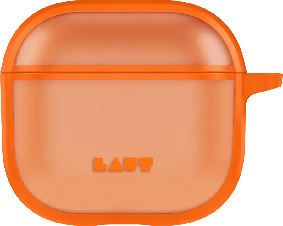 Чохол LAUT HUEX PROTECT для AirPods 4 - Neon Orange (L_AP5_HPT_O)