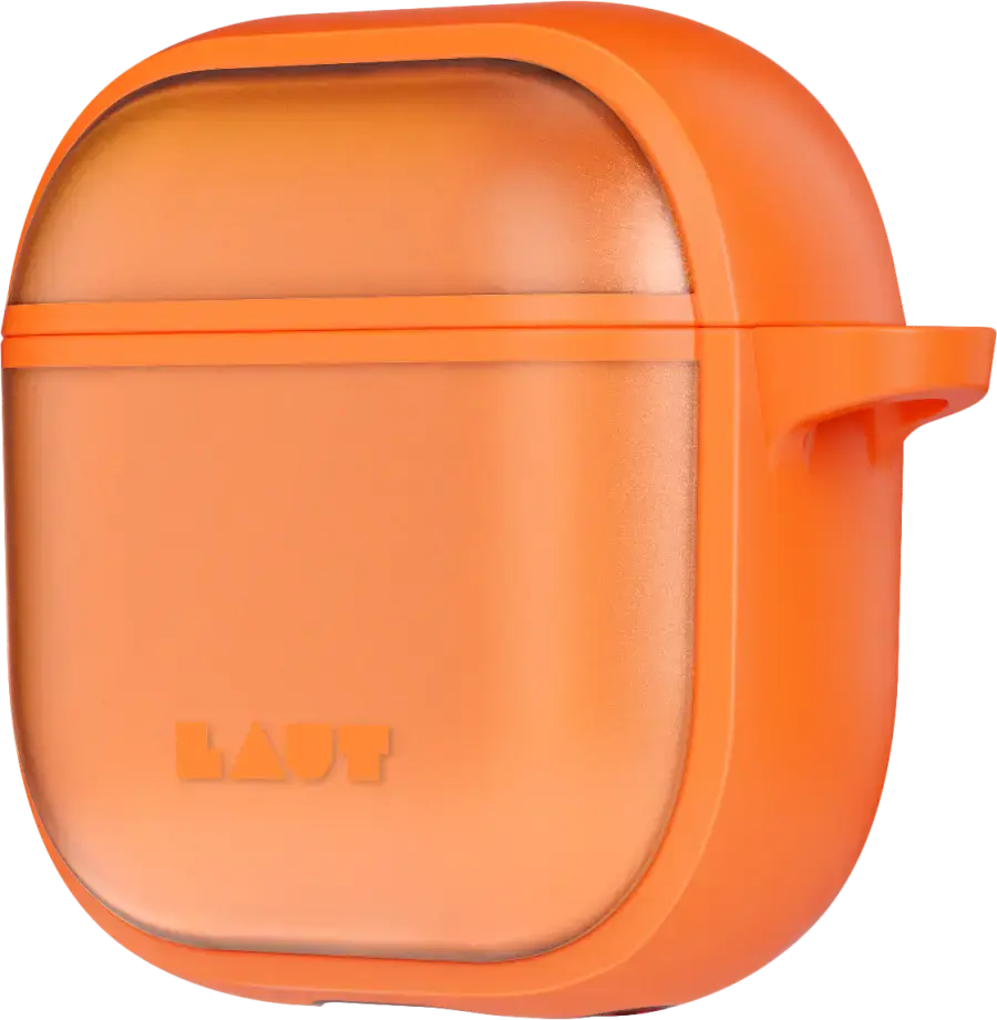 Чохол LAUT HUEX PROTECT для AirPods 4 - Neon Orange (L_AP5_HPT_O)