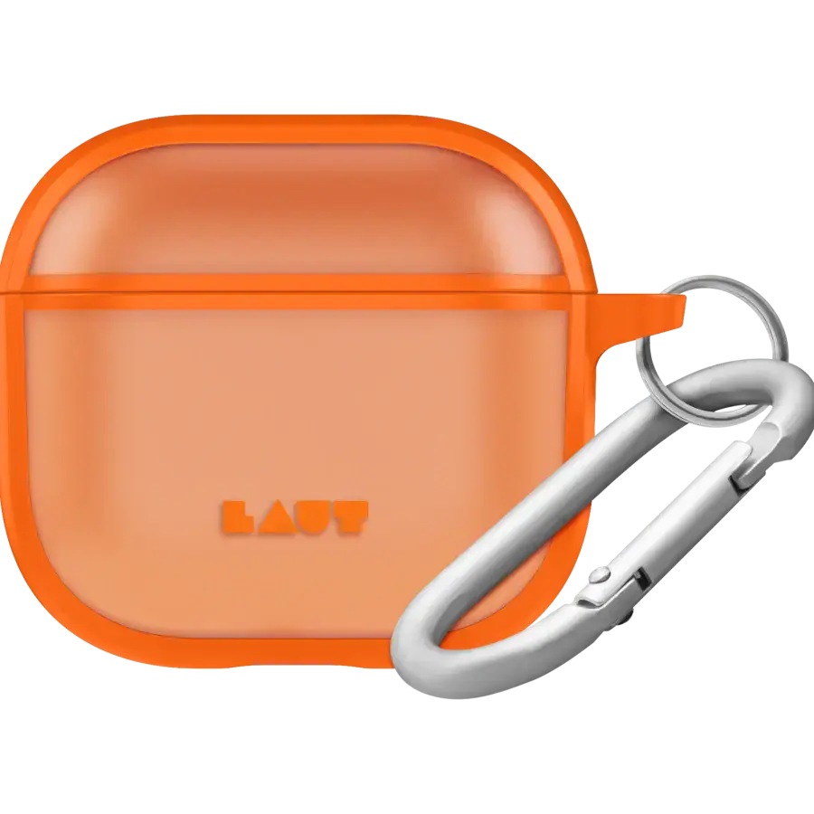 Чохол LAUT HUEX PROTECT для AirPods 4 - Neon Orange (L_AP5_HPT_O)