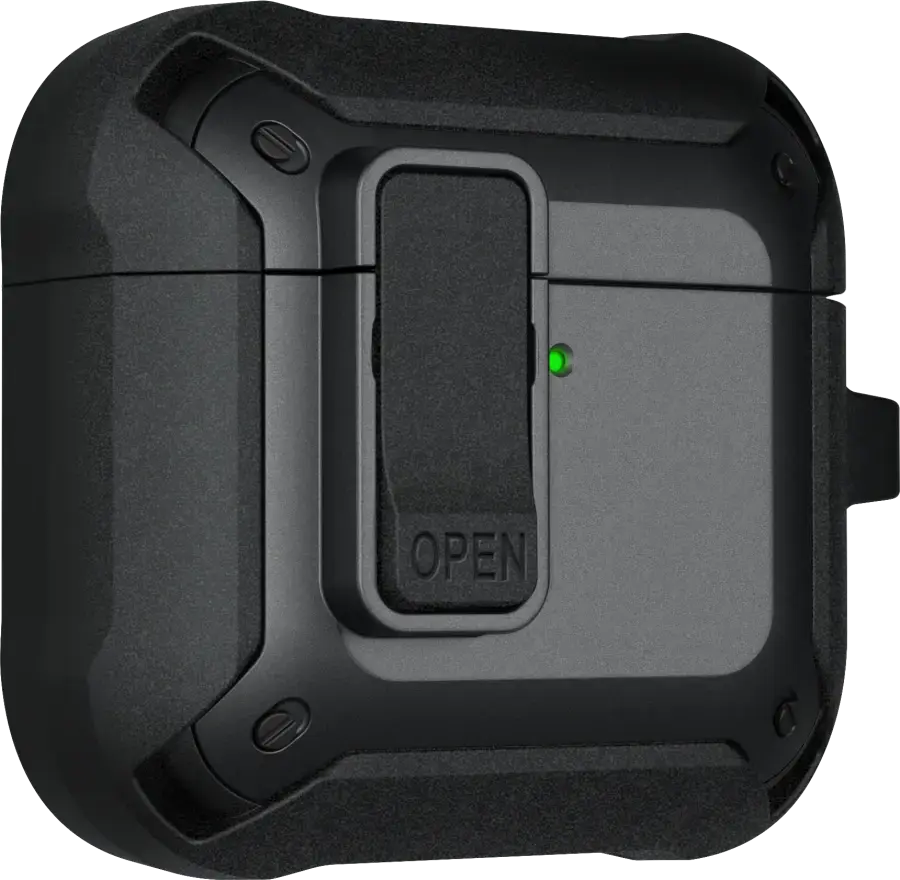 Чехол LAUT ZENTRY для AirPods 4 - Black (L_AP5_ZE_BK)