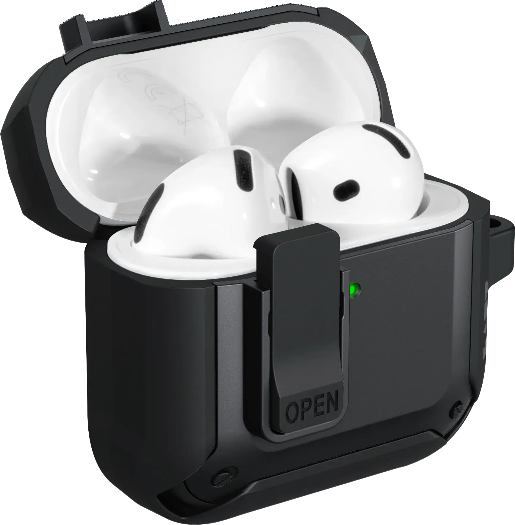 Чехол LAUT ZENTRY для AirPods 4 - Black (L_AP5_ZE_BK)