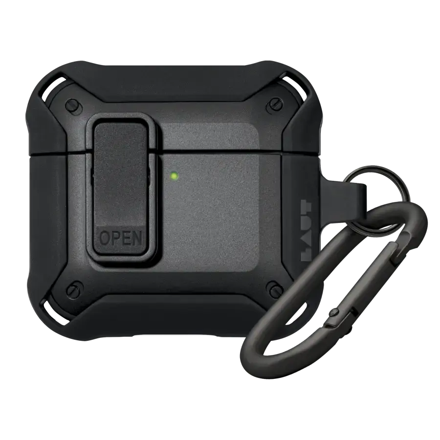 Чехол LAUT ZENTRY для AirPods 4 - Black (L_AP5_ZE_BK)