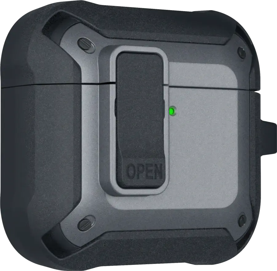 Чехол LAUT ZENTRY для AirPods 4 - Grey (L_AP5_ZE_GY)