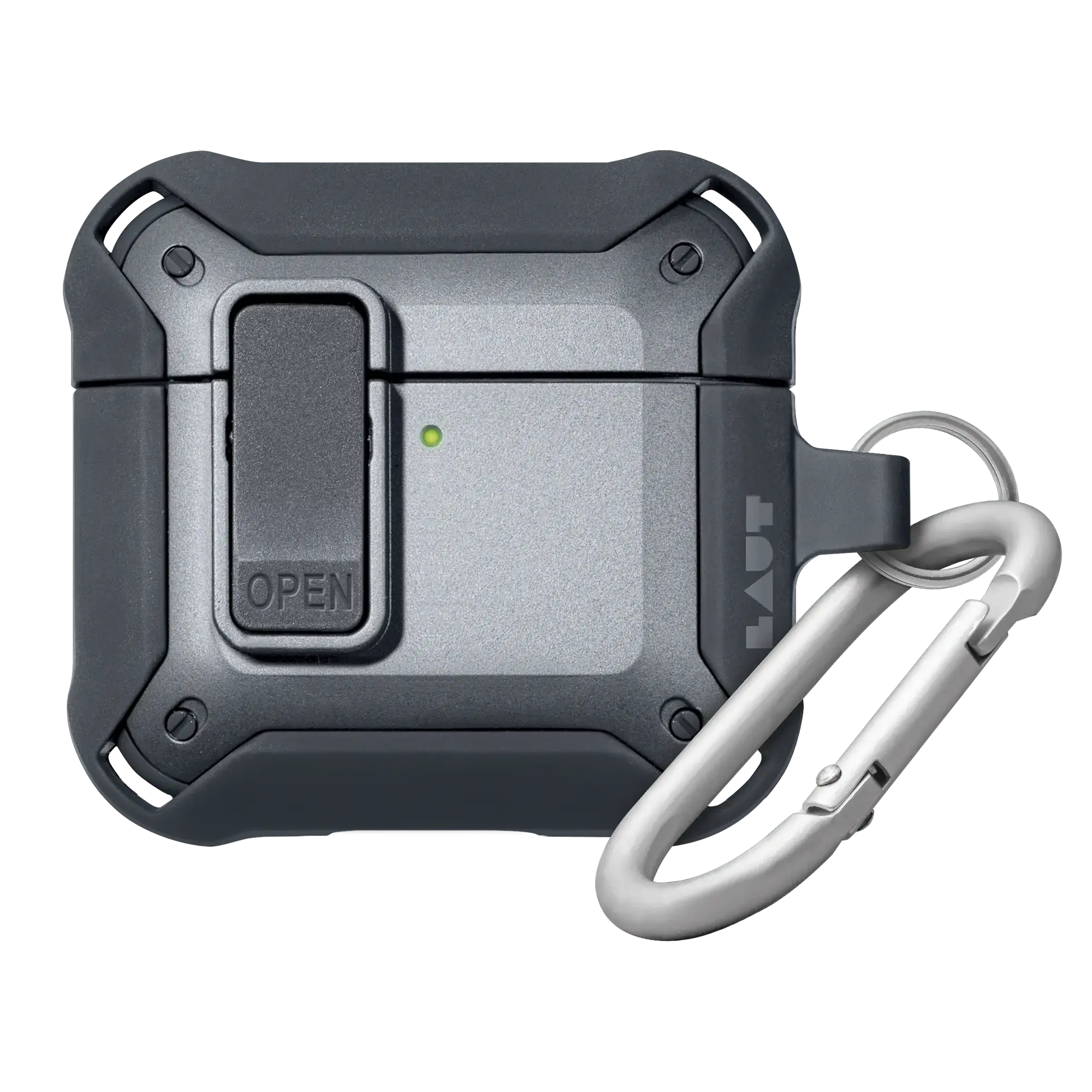 Чехол LAUT ZENTRY для AirPods 4 - Grey (L_AP5_ZE_GY)