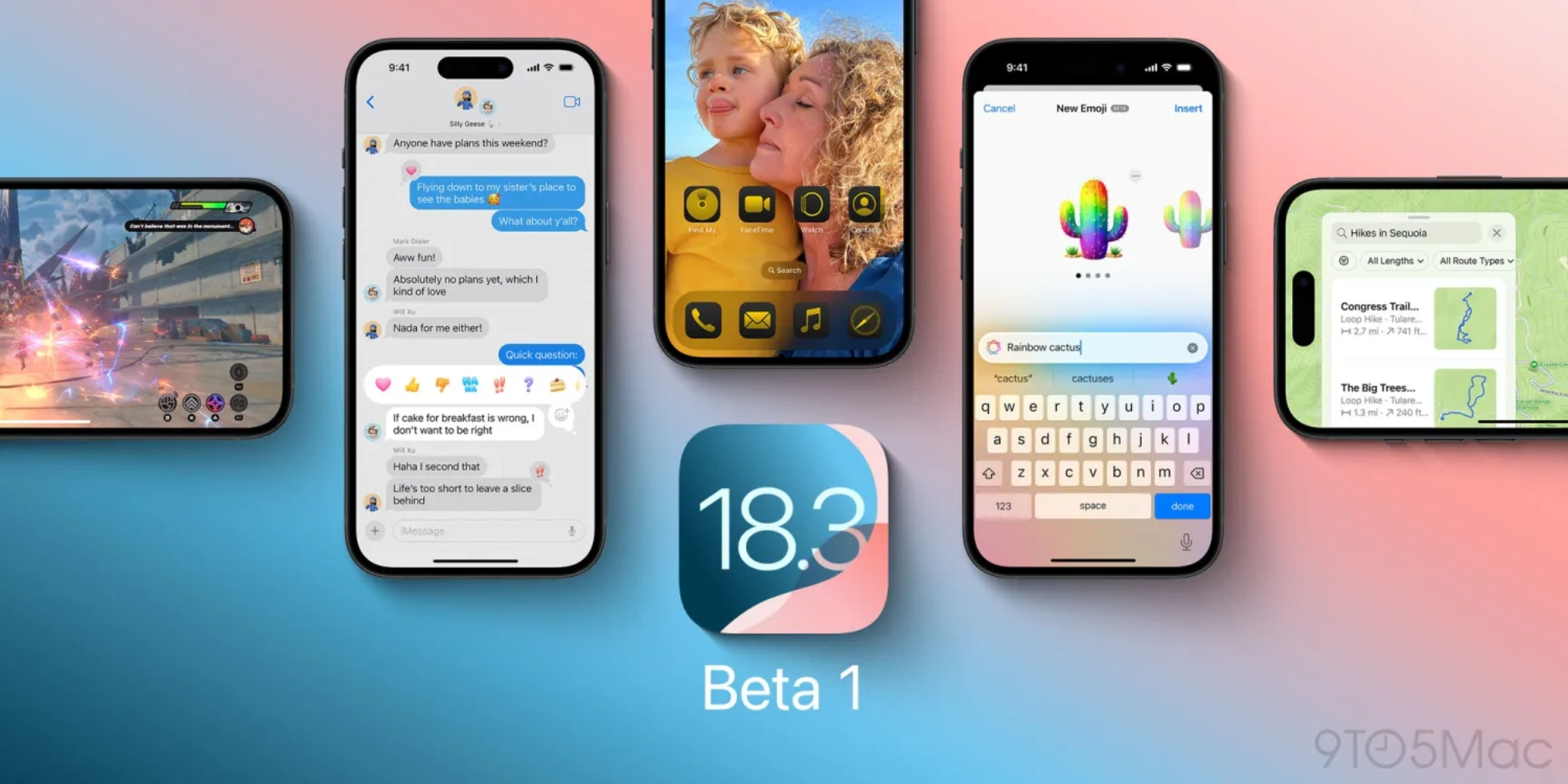 iOS 18.3:  версія beta 1 доступна для розробників