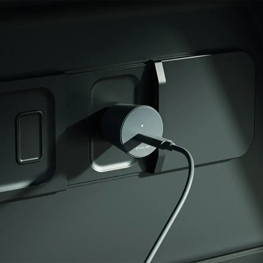 Комплект Starlink автомобільний зарядний пристрій Mini Car Adapter та кабель Mini USB-C 5 метрів для живлення Starlink Mini (02756001-501)