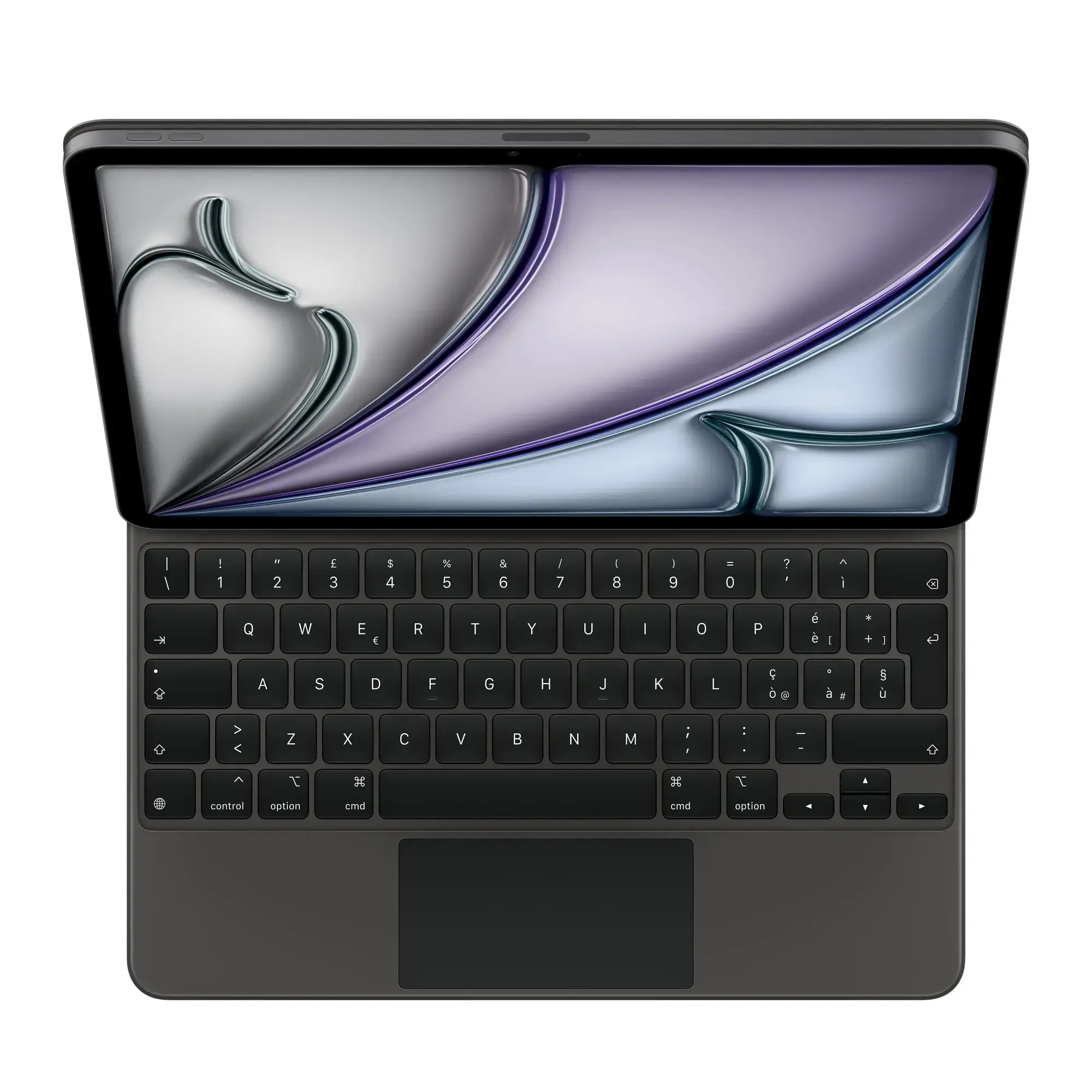 Чохол-клавіатура Apple Magic Keyboard for iPad Air 13" [M2] & iPad Pro 12.9" [3st - 6th generation] - Italian - Black (MJQK3T/A) | італійська розкладка