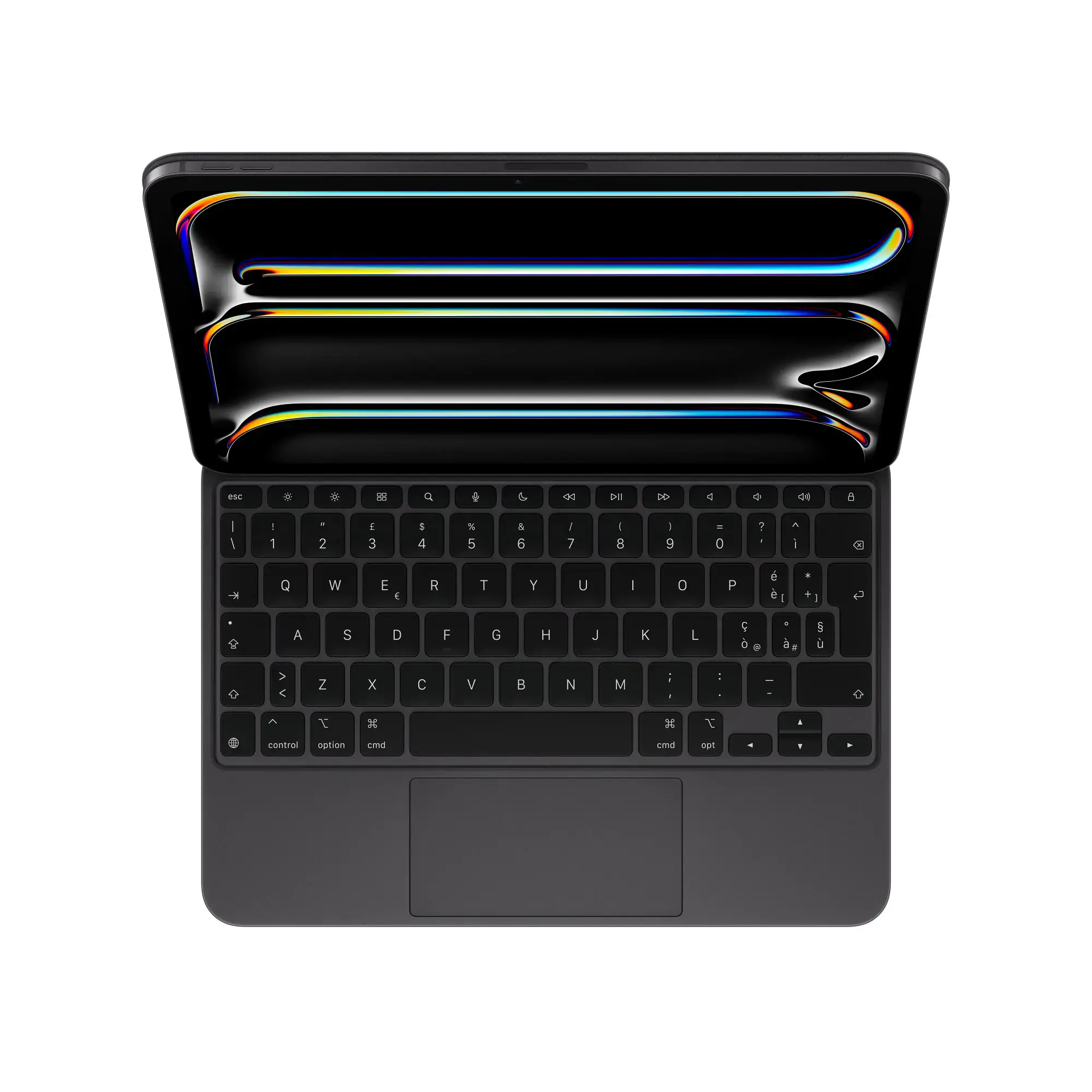Чехол-клавиатура с подсветкой для планшета Apple Magic Keyboard for iPad Pro 11‑inch [M4] - Italian - Black (MWR23T/A)