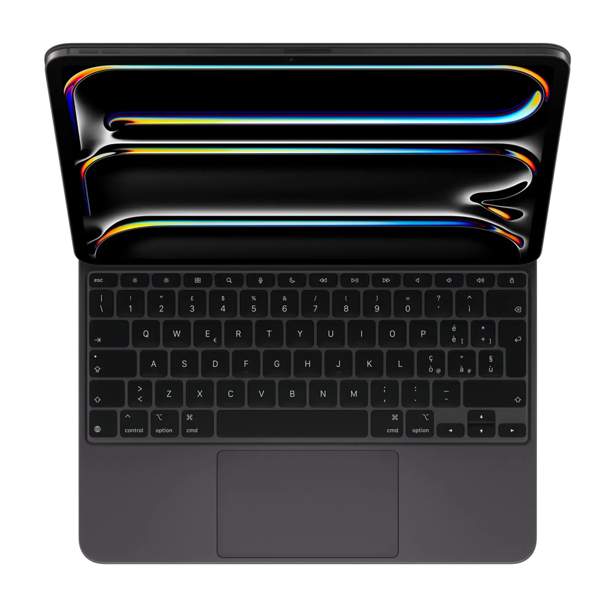 Чохол-клавіатура з підсвіткою для планшета Apple Magic Keyboard for iPad Pro 13‑inch [M4] - Italian - Black (MWR53T/A)